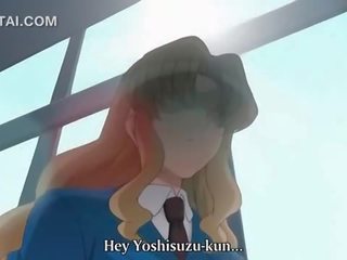 Anime iskola csoportos -val ártatlan tini damsel