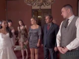 Bride4k&period; אורגיה חתונה