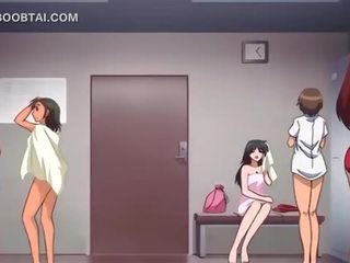 Groß titted anime dreckig film bombe jumps manhood auf die gang