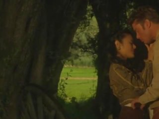 Á châu divinity kaylani lei fucked lược cứng qua cowboy ngoài trời