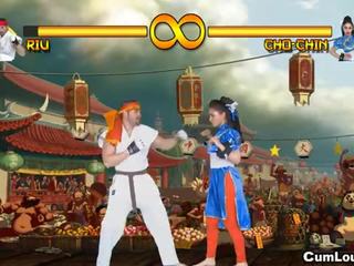 Marta la croft v ulica fighter dospelé film paródia