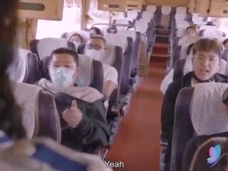 X karakter klipp tour buss med barmfager asiatisk prostituert opprinnelige kinesisk av xxx film med engelsk under